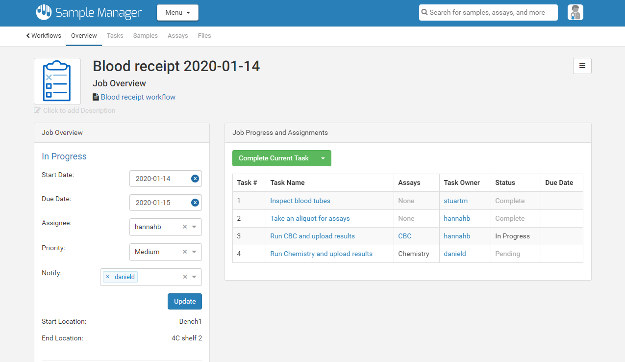Lab Workflow Sample Management Software Labkey