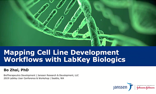 LabKey Biologics for Cell Line Development at Janssen Pharmaceuticals