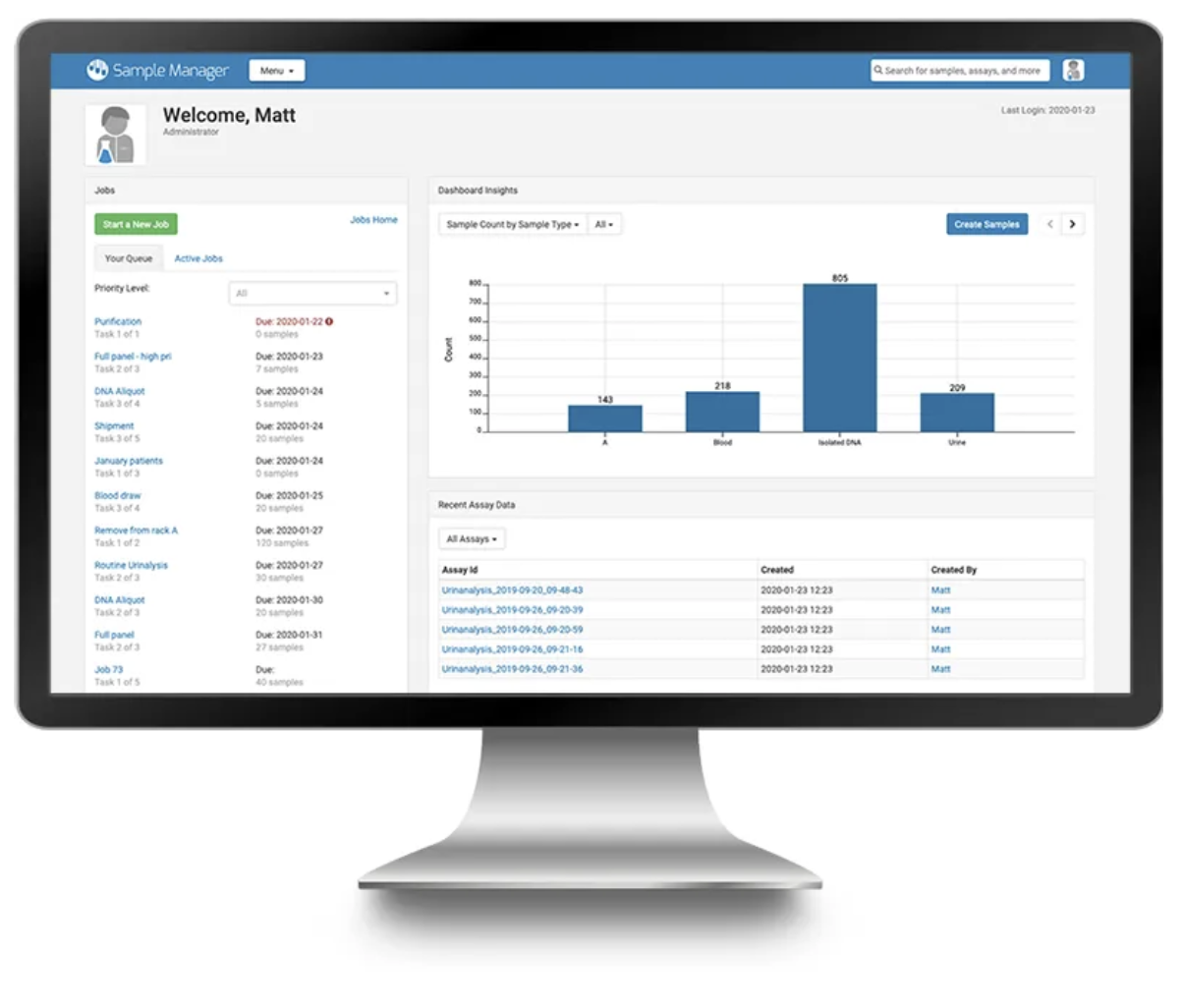 Sample Tracking with LabKey Sample Manager