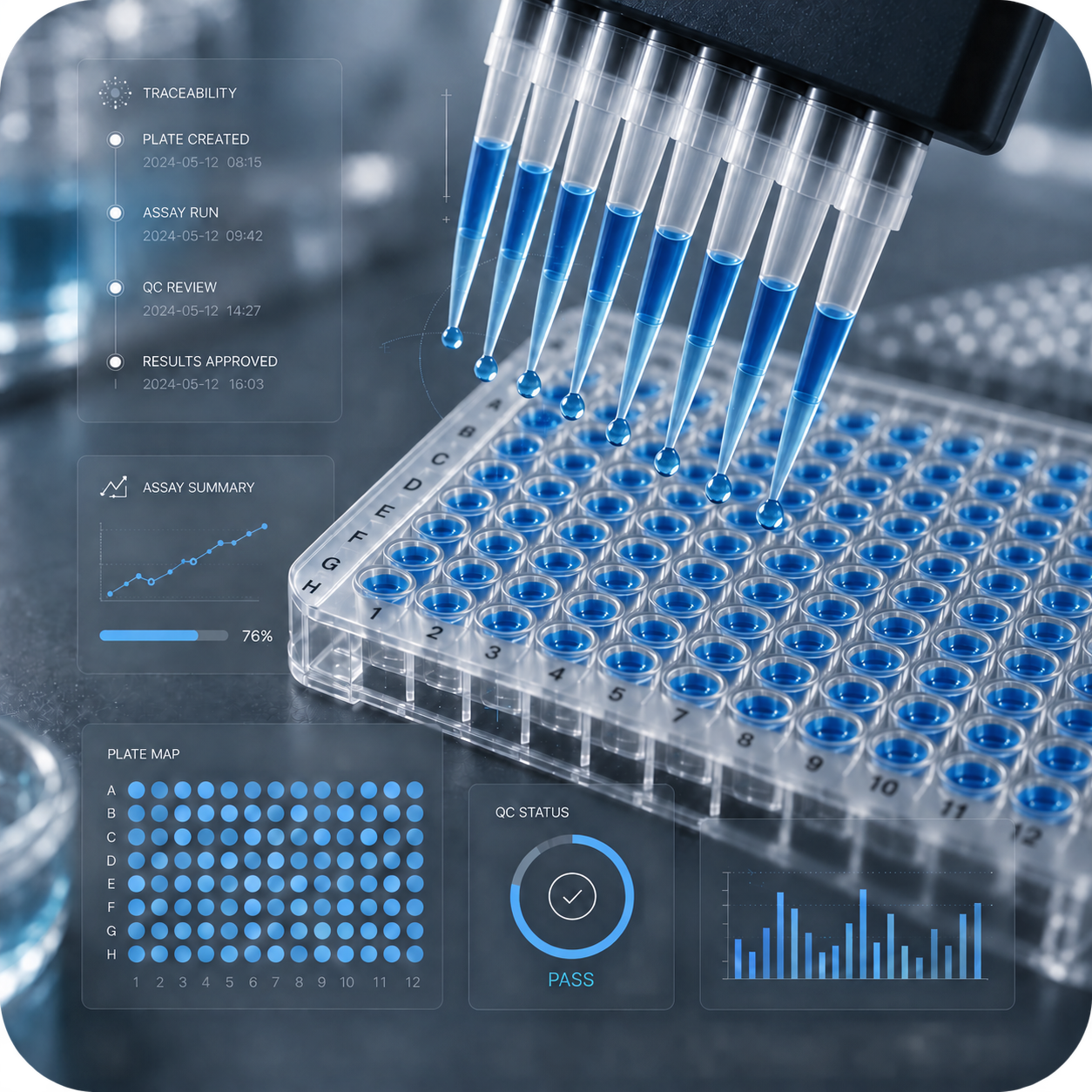 assay and plate management software for labs